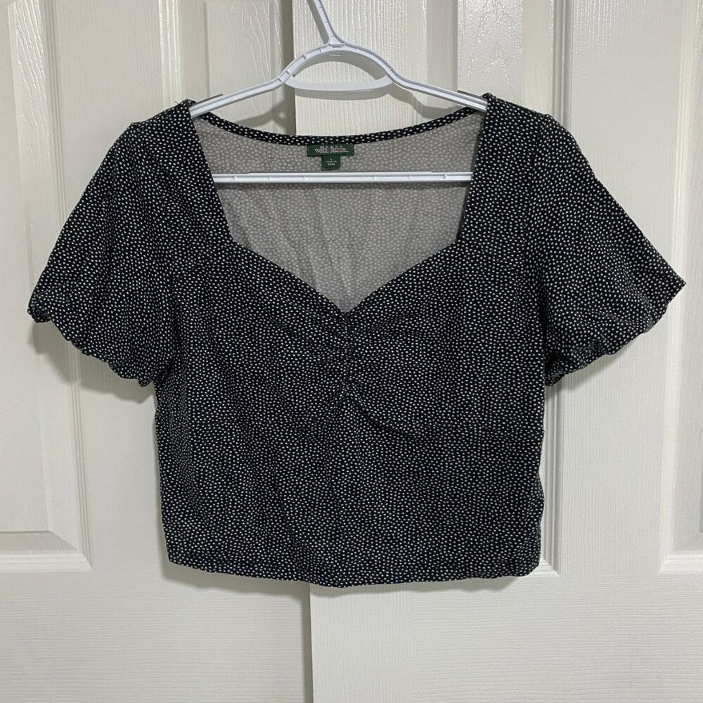 Cropped Sweetheart Top